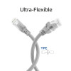 ACT FC1051 U/UTP CAT6A Ultra-Flex-Patchkabel, TPE, snagless, RJ45, 1,5 m, grau