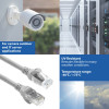 ACT FC1051 U/UTP CAT6A Ultra-Flex-Patchkabel, TPE, snagless, RJ45, 1,5 m, grau