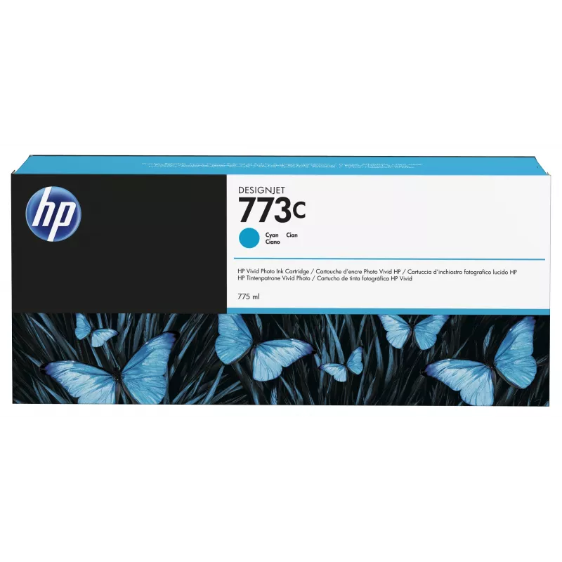 HP 773C C1Q42A Tinte für DesignJet Z6600, Z6610, Z6800, Z6810, cyan