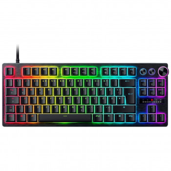 Razer Huntsman V3 Pro Low-Profile TKL Gaming-Tastatur, Analog-Switches, DE-Layout (ISO), schwarz