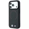 BMW BMW001265 M Kevlar Red Print Ring Metal Logo MagSafe Hülle für iPhone 18 Pro / 17 Pro, schwarz