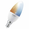 Osram SMART+ MATTER Tunable White Classic B40 smarte Lampe, E14, 4,9 W, WLAN