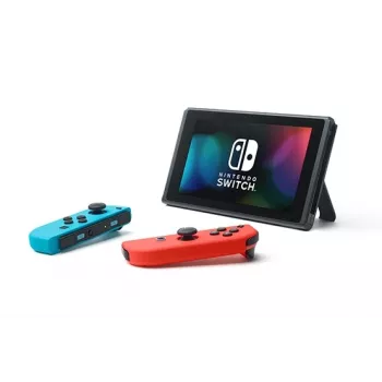 Nintendo Switch (neues überarbeitetes Modell) tragbare Spielkonsole, Schwarz/Blau/Rot, 15,8 cm (6,2 Zoll), 32 GB, WLAN