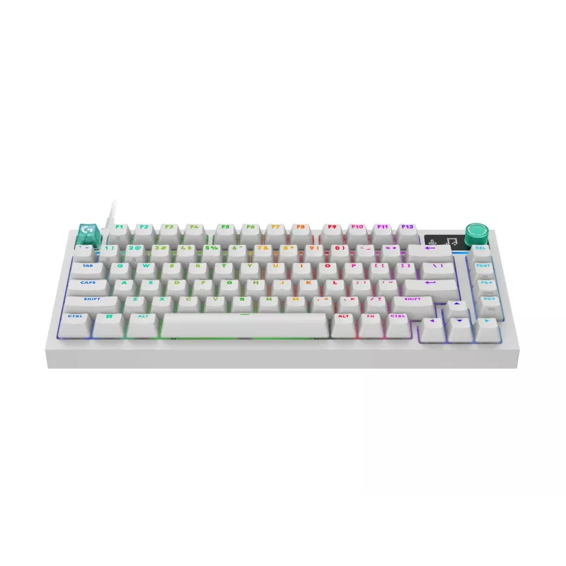 Logitech G316 X 75 Tastatur, 920-014315, weiß, FR