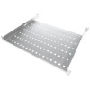 Alantec SA-P-19-1U-550-4-S fester Fachboden, 19″ 1U, Tiefe 550 mm, grau