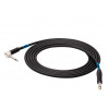 SSQ JMPJMK2 SS-1440 Kabel Mono-Klinke – Mono-Klinke (90 Grad gewinkelt), 2 m, schwarz