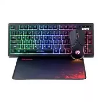 Marvo Loot 30 CM310 EN Set mit Mauspad, schwarz
