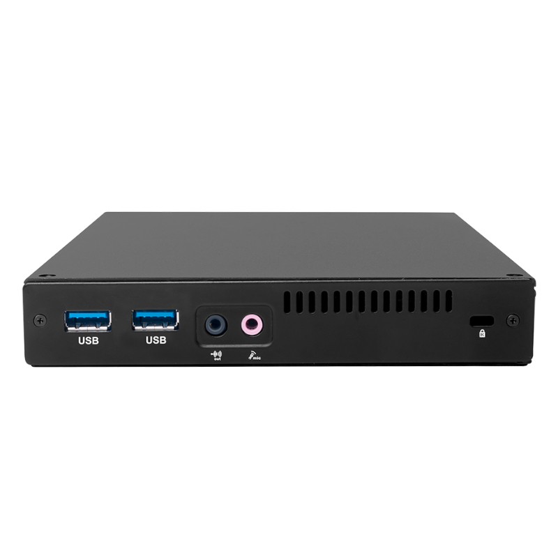 Giada F106D lüfterloser Mini-PC, Intel Celeron N5100, 4 GB RAM