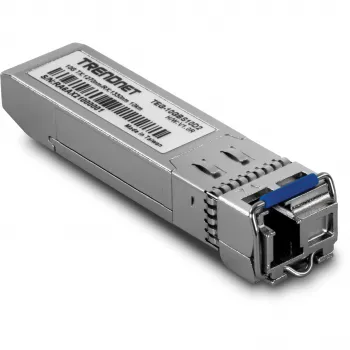 TRENDnet TEG-10GBS10D2 SFP+-Transceiver-Modul, 10G, Singlemode, Dual-Wave, LC, 10 km