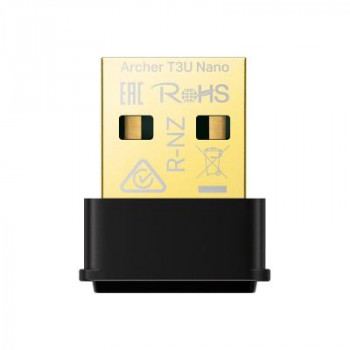 TP-Link Archer T3U Nano V1.4 USB-WLAN-Adapter, AC1300