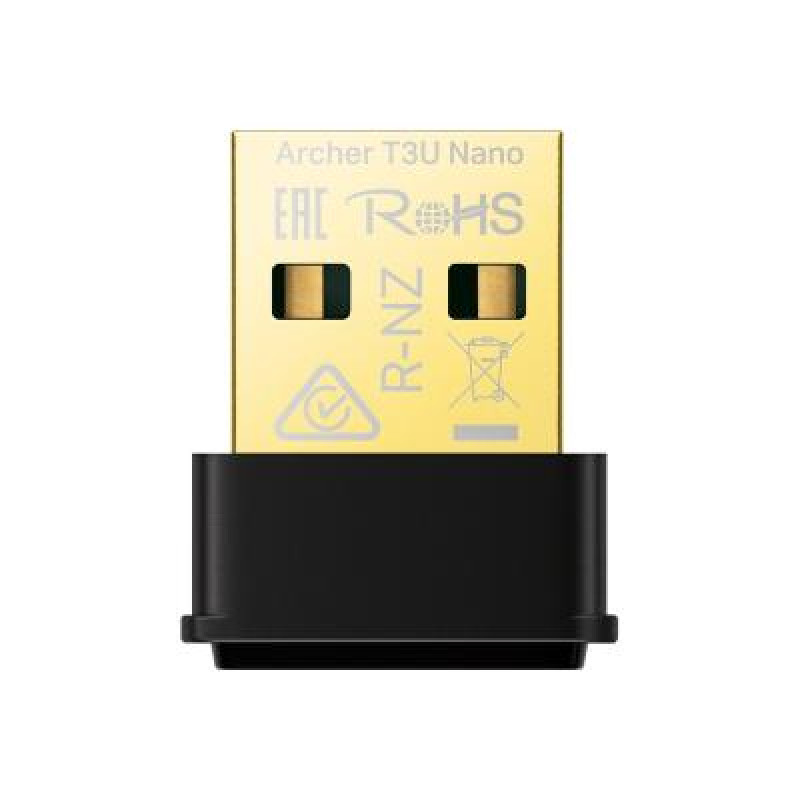 TP-Link Archer T3U Nano V1.4 USB-WLAN-Adapter, AC1300