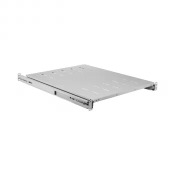 EFB Elektronik 691651NAGR.68 19″ 1HE Fachboden, ausziehbar, Einbautiefe 378–612 mm, 30 kg, RAL 7035