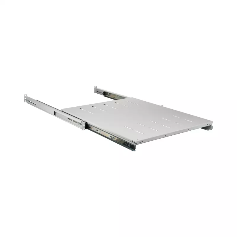 EFB Elektronik 691651NAGR.68 19″ 1HE Fachboden, ausziehbar, Einbautiefe 378–612 mm, 30 kg, RAL 7035