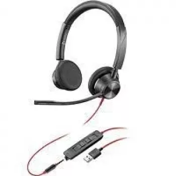 Poly Blackwire 3315 On-Ear-Headset, USB-A, schwarz, 213936-101