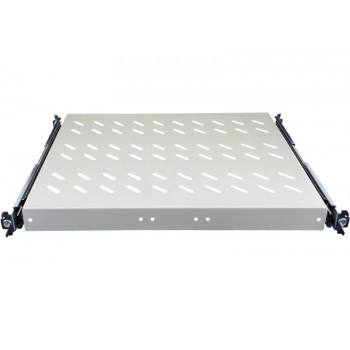 Alantec SA-PW-19-1U-570-4-S Auszugsboden 19″ 1U, Tiefe 570 mm, grau