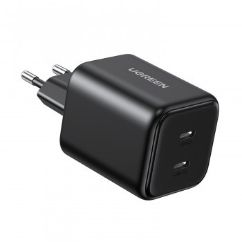 Ugreen X526 Ladegerät 45 W, 2 x USB-C, GaN, schwarz