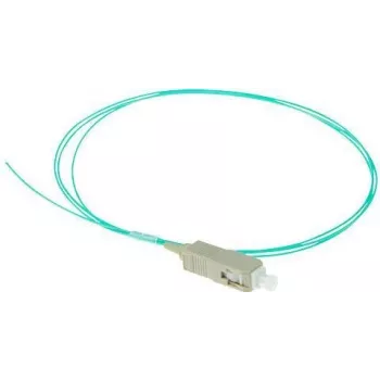 ACT RL8695 Glasfaserkabel SC-Pigtail, 1 m, OM3, LSZH, aqua