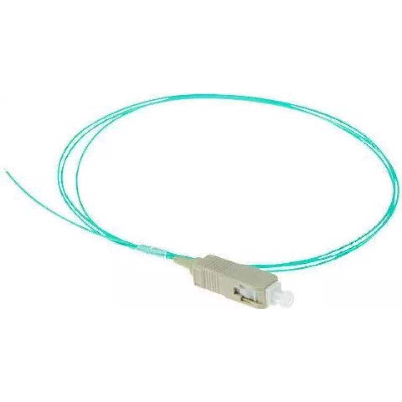 ACT RL8695 Glasfaserkabel SC-Pigtail, 1 m, OM3, LSZH, aqua