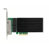 ALLNET ALL0145-4-2.5G-TX PCIe x4 Quad-Port 2,5-Gigabit-Server-Netzwerkadapter, Kupfer RJ45