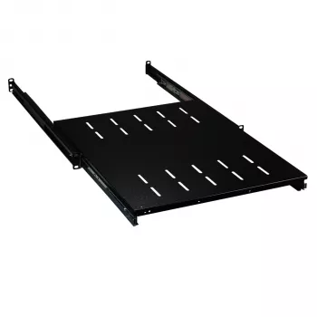 EFB Elektronik 691651NATS.68 19″ 1HE Fachboden, ausziehbar, Einbautiefe 378–612 mm, 30 kg, ST600+800, RAL9005