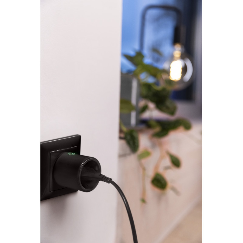 Osram SMART+ MATTER Plug EU intelligenter Stecker, Schwarz
