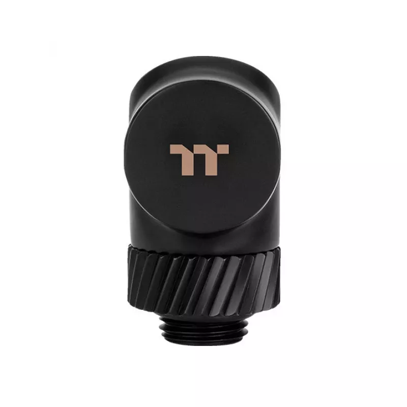 Thermaltake Pacific SF CL-W397-CU00MK-A 45-Grad-Adapter, Mattschwarz