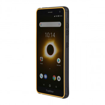 RugGear RG650 Dual Smartphone, 5,5 Zoll, schwarz-gelb