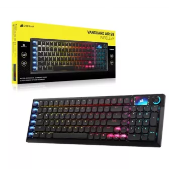 Corsair VANGUARD AIR 99 WL CH-91HA01B-NA Gaming-Tastatur, schwarz