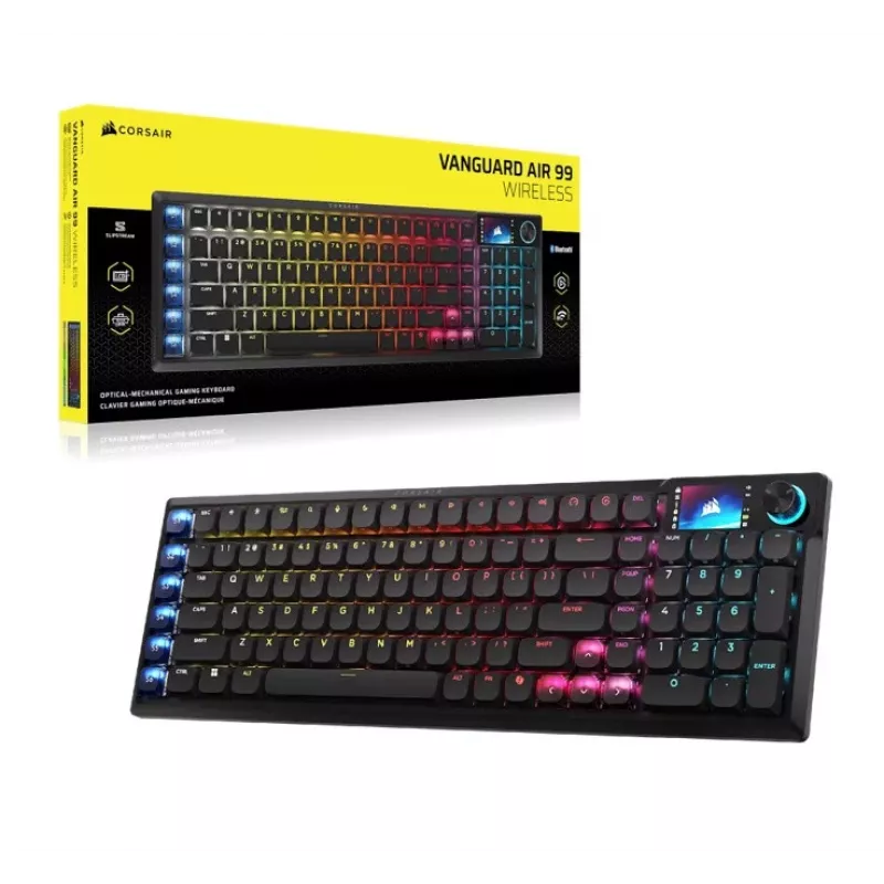 Corsair VANGUARD AIR 99 WL CH-91HA01B-NA Gaming-Tastatur, schwarz