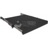 Wirewin SHELF PO 600 BL 19-Zoll 1HE ausziehbarer Fachboden, bis max. 35 kg, schwarz