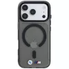 BMW BMW001323 Hülle für iPhone 18 Pro Max / 17 Pro Max, M IML Glossy Metal Logo & Trims, MagSafe, schwarz
