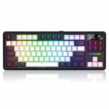 Redragon Wildslash LCD Pro K746WB-RGB-PRO Gaming-Tastatur