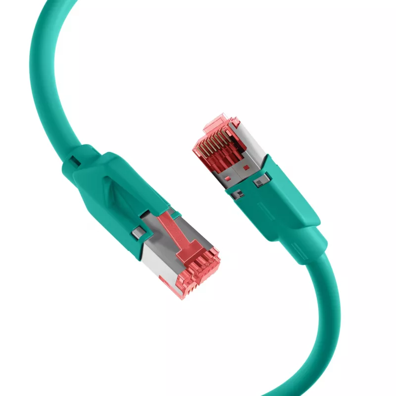 EFB Elektronik K8053.40 Cat.6A S/FTP LSZH RJ45-Patchkabel, 40 m, grün