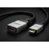 celexon Mini-HDMI-Adapter M/F mit Ethernet, 2.0a/b, 4K, Professional
