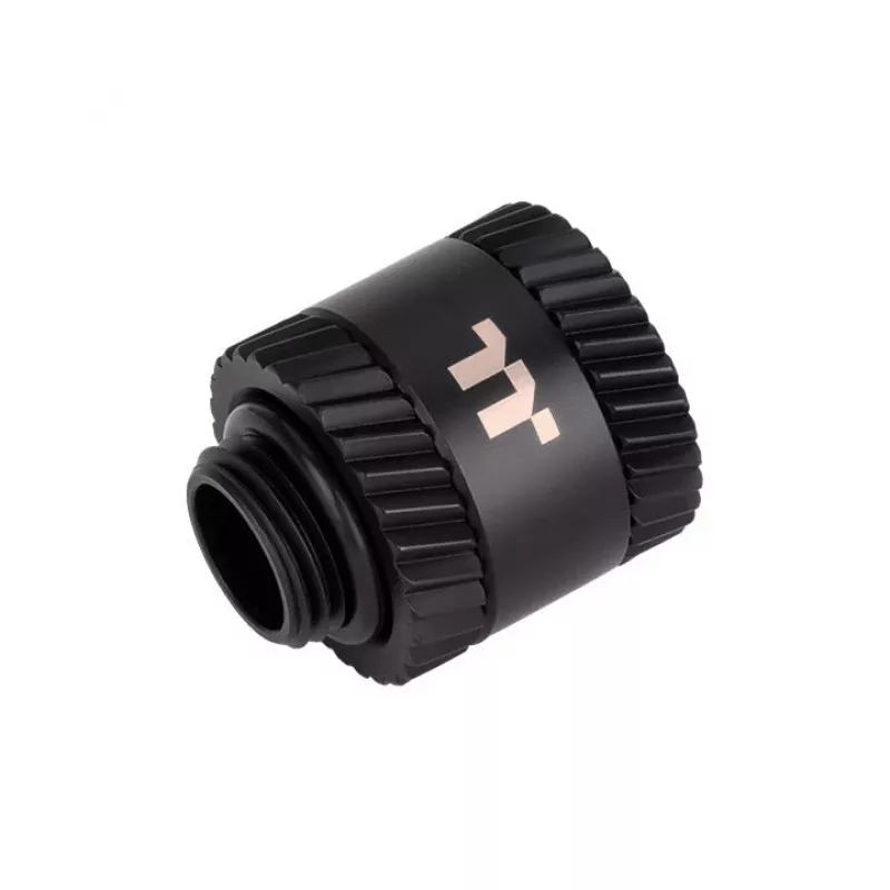 Thermaltake Pacific SF 20-mm-Verlängerungsfitting (Buchse auf Stecker), mattschwarz, CL-W392-CU00MK-A