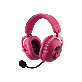 Logitech G PRO X3 LIGHTSPEED kabelloses Gaming-Headset, 2,4 GHz, Magenta