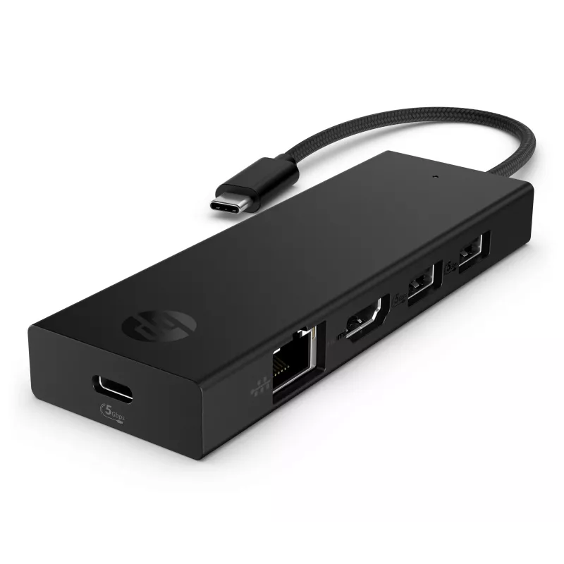 HP tragbarer USB-C 4K HDMI Hub (BR1U3AA#ABB)