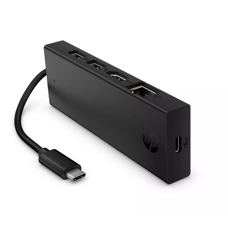 HP tragbarer USB-C 4K HDMI Hub (BR1U3AA#ABB)