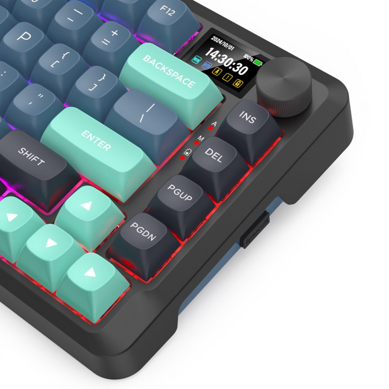 Redragon K724GBG-RGB-PRO Behemoth Gaming-Tastatur, 75 %, RGB