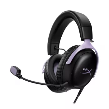 HyperX Cloud III Gaming-Headset, Schwarz/Lavendel