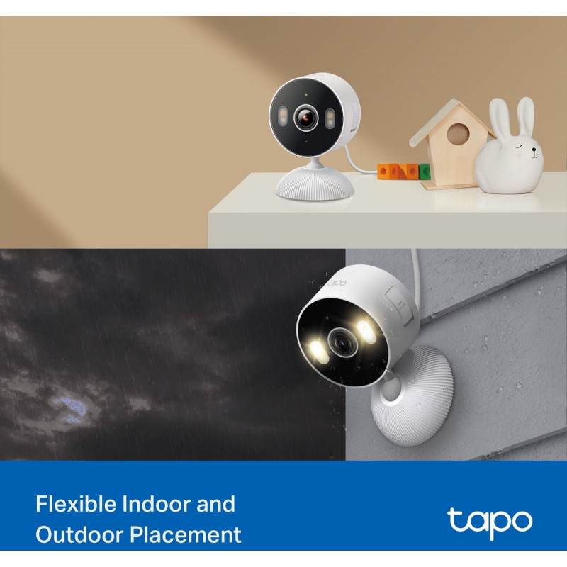 TP-Link Tapo C113 WLAN-Überwachungskamera, für innen und außen, 3 MP