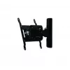 B-Tech BT7514/PB Wandhalterung für Flachbildschirme mit einem Arm (VESA 200), Klavierlack-Schwarz