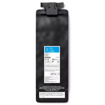 Epson UltraChrome GS3 T51P200 Tintenpack, 800 ml, Cyan