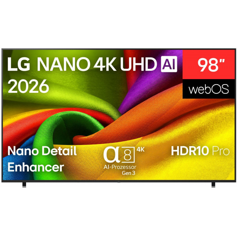 LG 98NU900B6LB 98-Zoll 4K Nano Fernseher