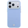 BMW BMW001226 Sign Deboss Quilted Metal Logo MagSafe Hülle für iPhone 18 Pro Max / 17 Pro Max, blau