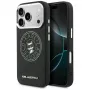 Karl Lagerfeld KF003296 Point & Choupette Sketch MagSafe Hülle für iPhone 18 Pro Max / 17 Pro Max, schwarz