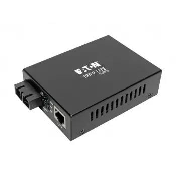 Tripp Lite N785-INT-SC-SM Gigabit-Singlemode-Glasfaser-zu-Ethernet-Medienkonverter, 10/100/1000, SC, 1310 nm, 20 km