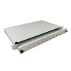 Alantec FOP-1U-12SCD-S 12xSC-Duplex-19-Zoll-1U-Glasfaser-Verteilerfeld, ausziehbar, mit Frontblende und Montagezubehör