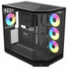 HYTE Y50 Pitch Black PC-Gehäuse, gehärtetes Glas x 3