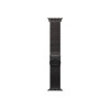 Apple MK0G4ZM/A Apple Watch Titan Milanaise Armband, 49 mm, Titan Schwarz, Medium
